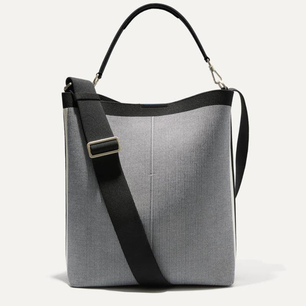 Rothy's Grey Mist Bucket Tote Bag NWT NIB Includes wash bag $379